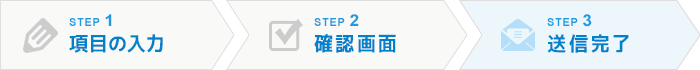 STEP.3 | 送信完了